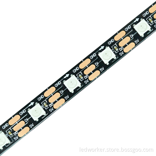 5V 12V 24V Addressable SMD 5050 RGB 60LED/M WS2812B LED Strip